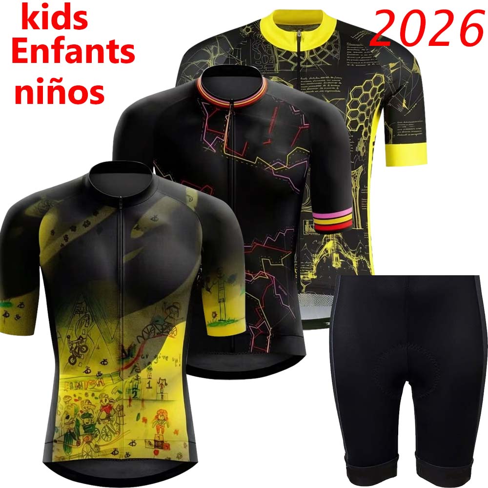 Cycling Commuter Clothing - طقم قميص ركوب الدراجات للأطفال بتصميم
