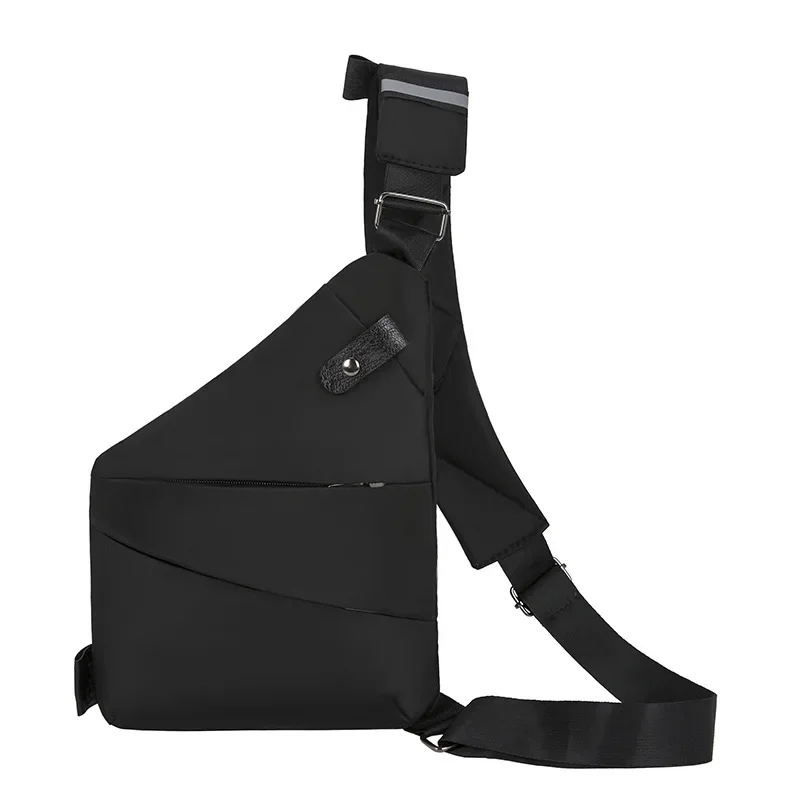 Cycling Commuter Backpack Waterproof - حقيبة صدر رجالية بسيطة للأنشطة الخارجية،