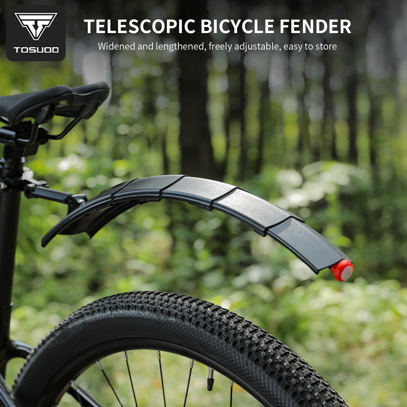 Fender Mudguard Set - مجموعة واقيات الطين للدراجات من TOSUOD