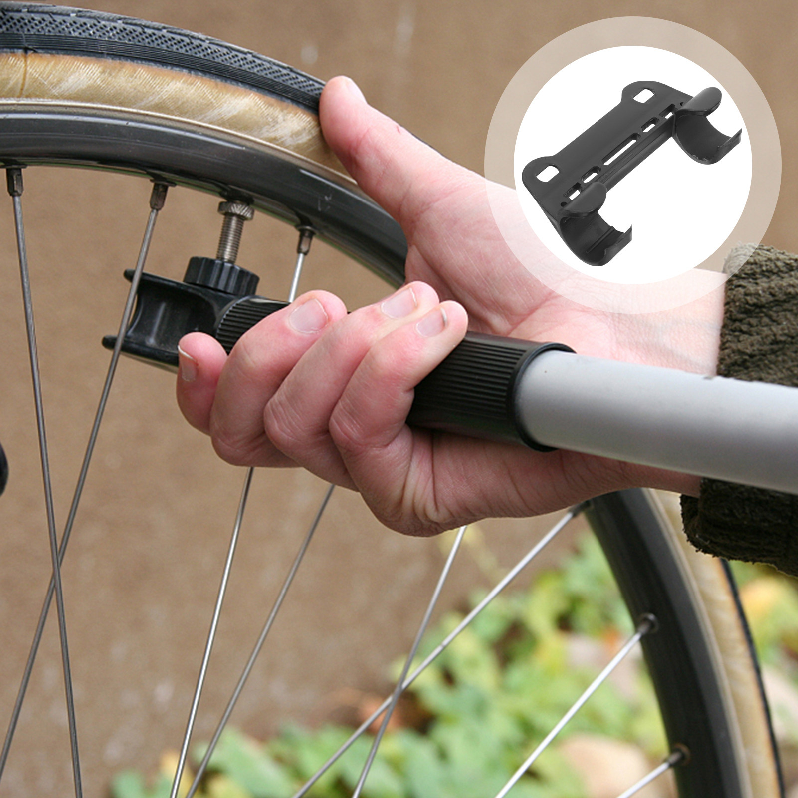 Bike Pump Frame Mount - 5 قطع من حوامل مضخة الدراجة
