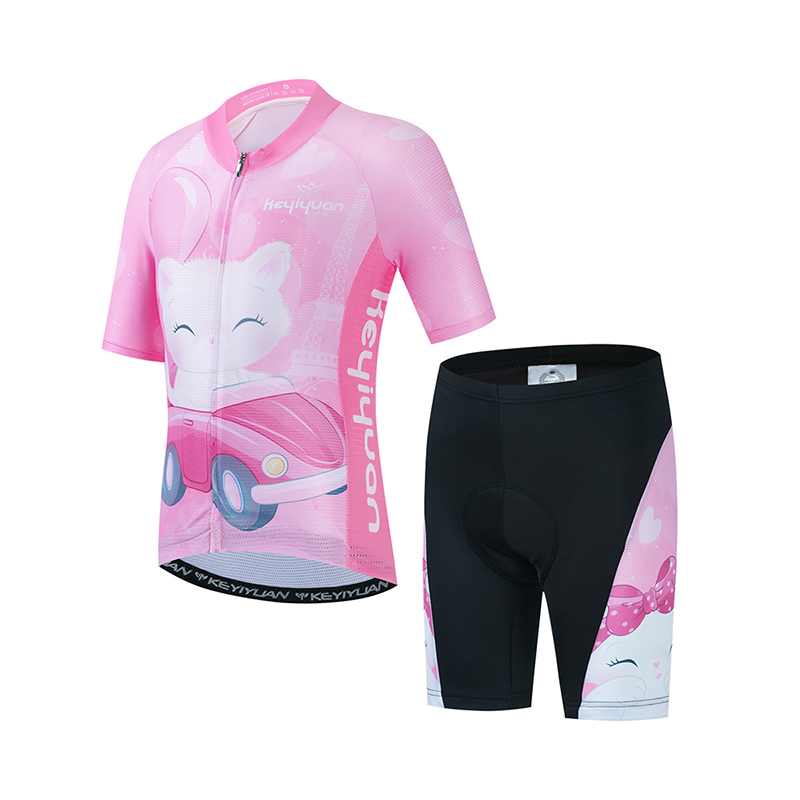 Cycling Commuter Clothing - طقم جيرسي لركوب الدراجات للأطفال من