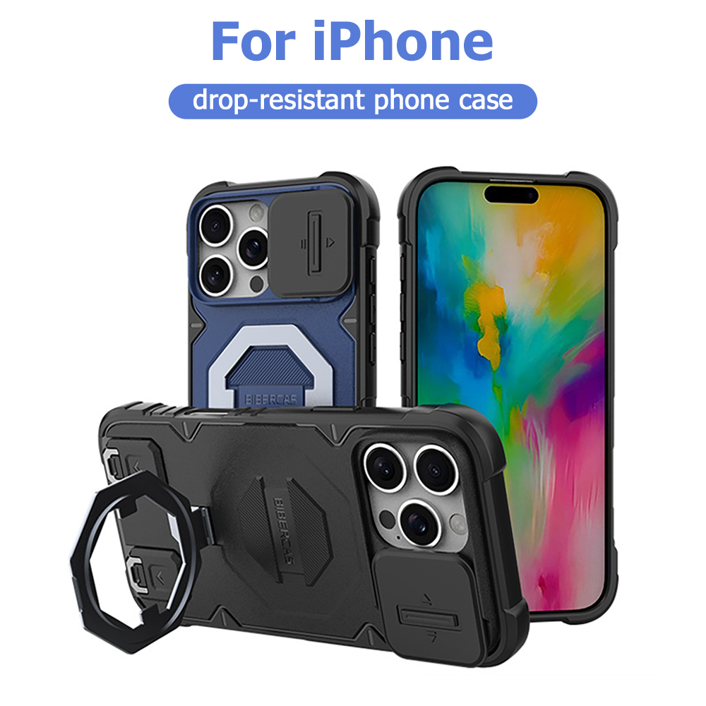 Kickstand Adjustable - حافظة هاتف مغناطيسية بحلقة وحامل لهواتف