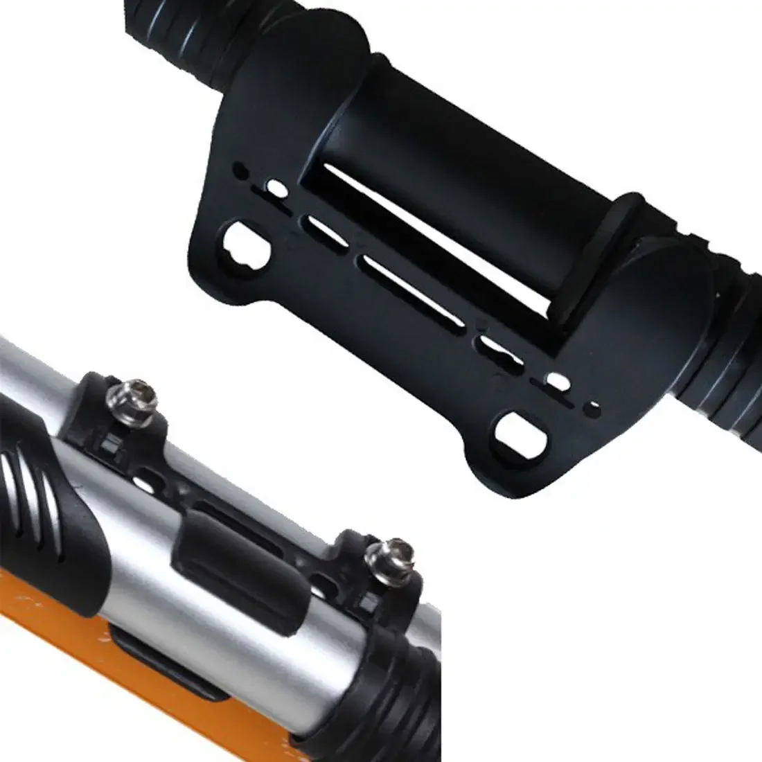 Banggood المدمجة العالمي دراجة - مراجعة Bike Pump Frame Mount وسعره
