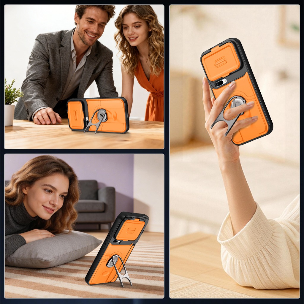غطاء حماية للكاميرا مع حامل حل - مراجعة Kickstand Adjustable وسعره