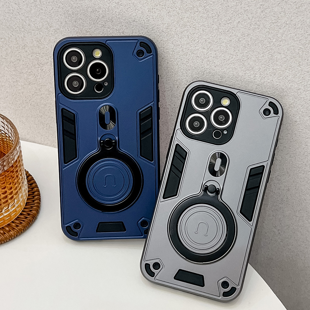 غطاء هاتف مغناطيسي مع حامل دائ - مراجعة Kickstand Adjustable وسعره
