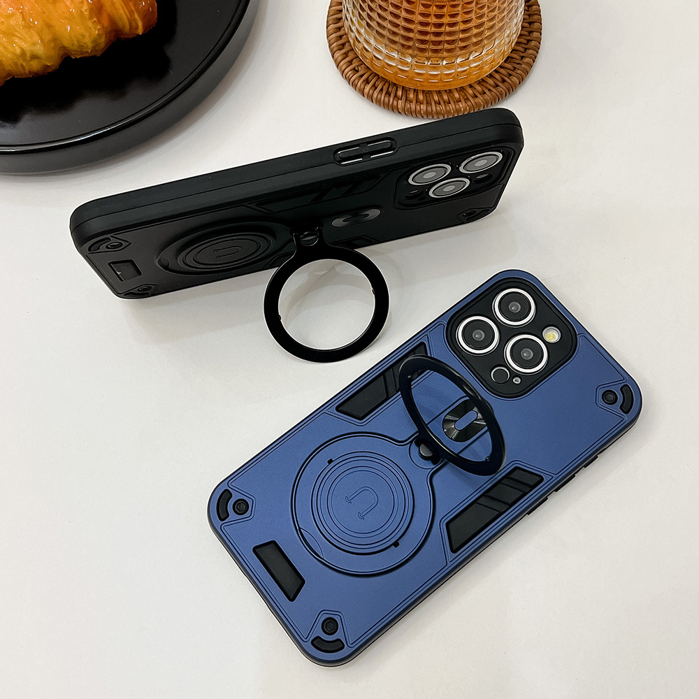 غطاء هاتف مغناطيسي مع حامل دائ - مراجعة Kickstand Adjustable وسعره
