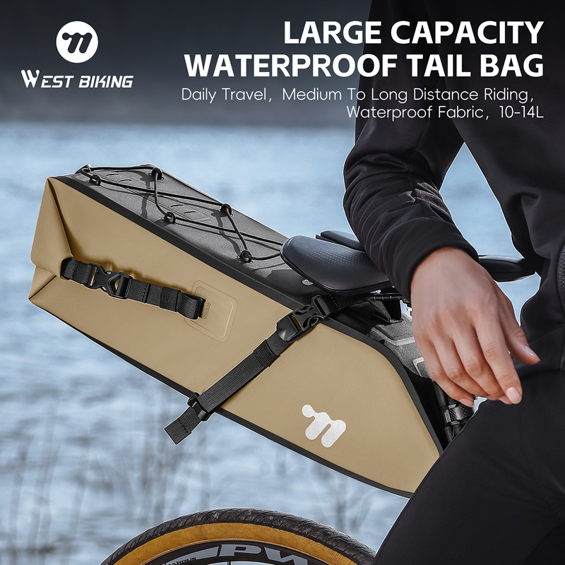 حقيبة سرج دراجة WEST BIKING كب - مراجعة Saddle Bag Under Seat وسعره
