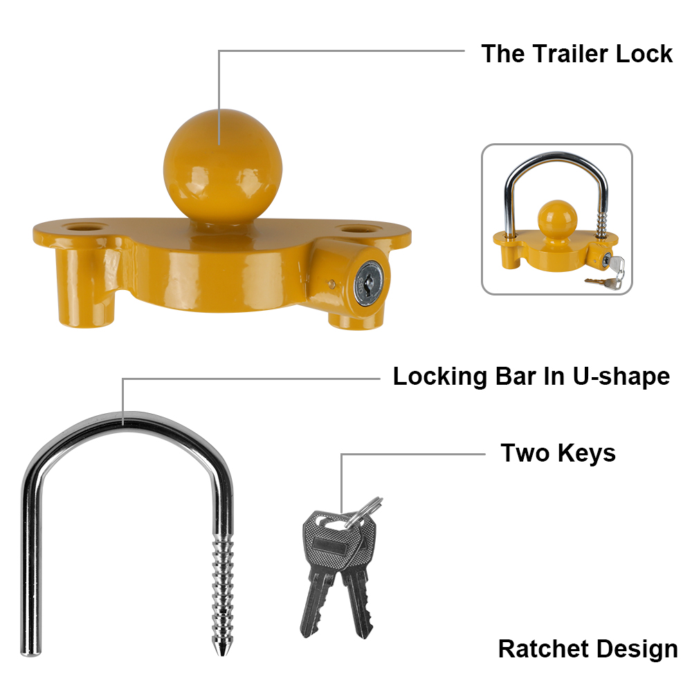 سحب الكرة الأمن المضادة للسرقة - مراجعة U Lock Heavy Duty وسعره