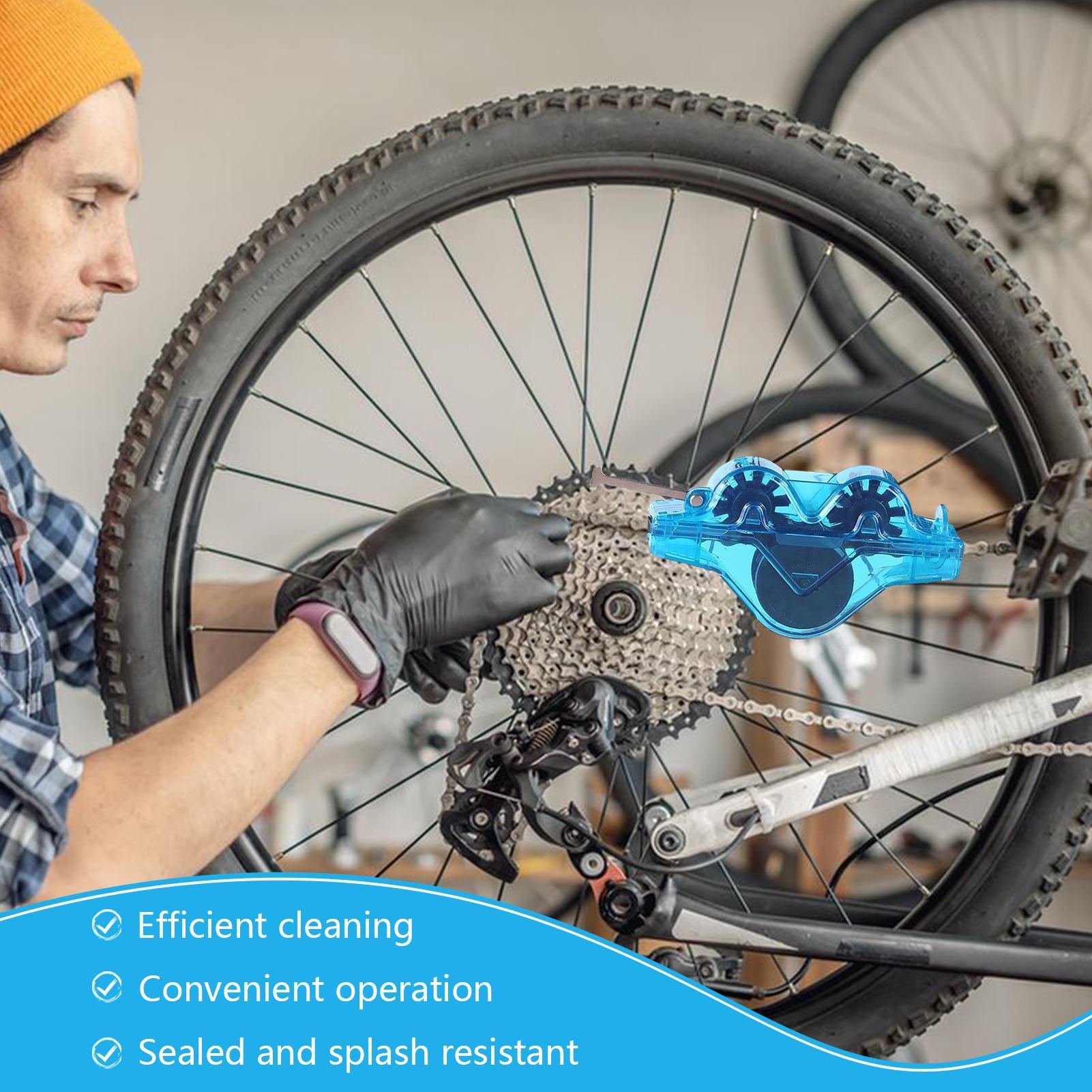 طقم تنظيف سلسلة الدراجة مع فرش - مراجعة Grease Waterproof Bike وسعره