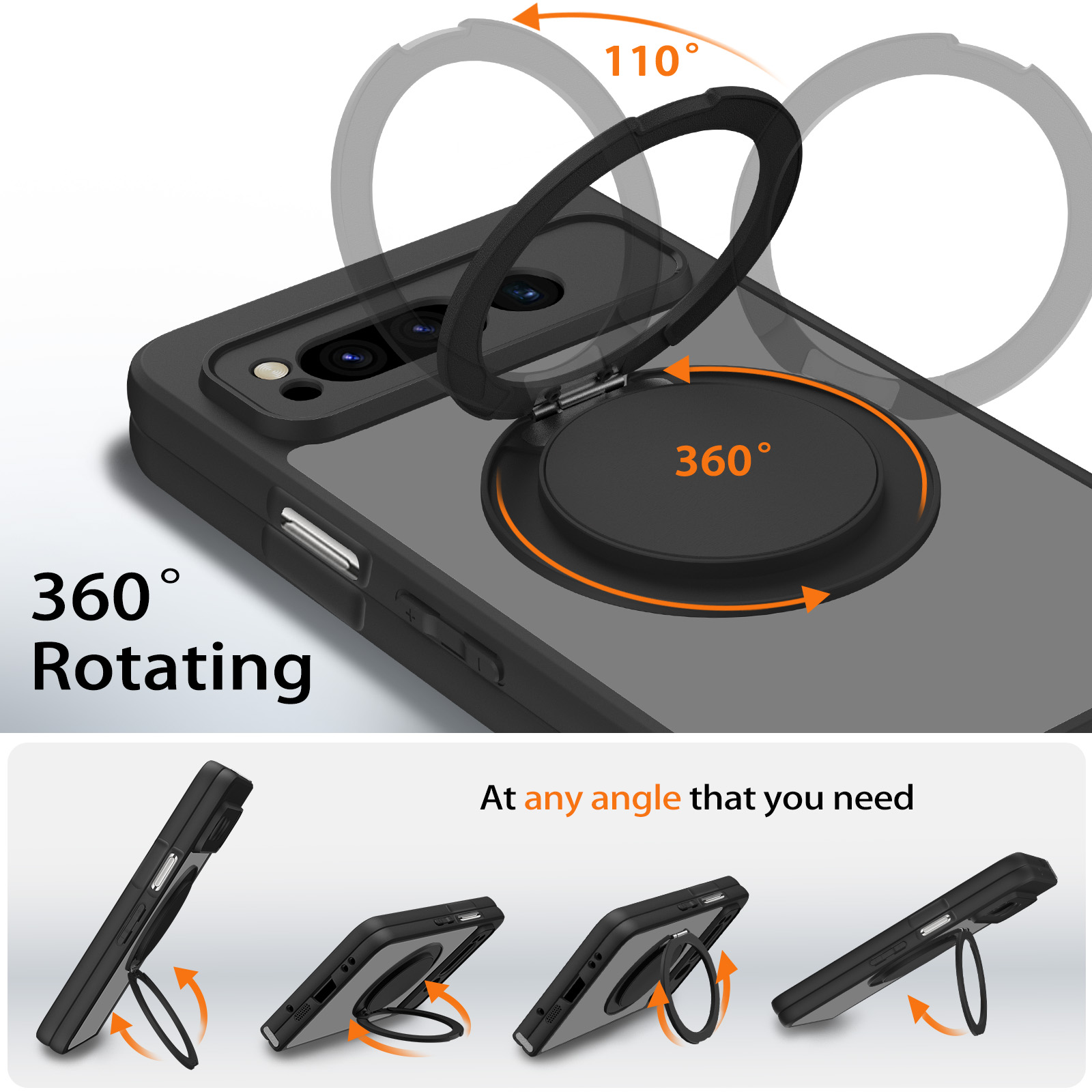 حافظة لهاتف جوجل بيكسل قابلة ل - مراجعة Kickstand Adjustable وسعره