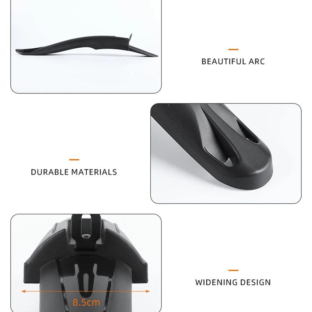 2 قطعة دراجة درابزين PP البلاس - مراجعة Fender Mudguard Set وسعره