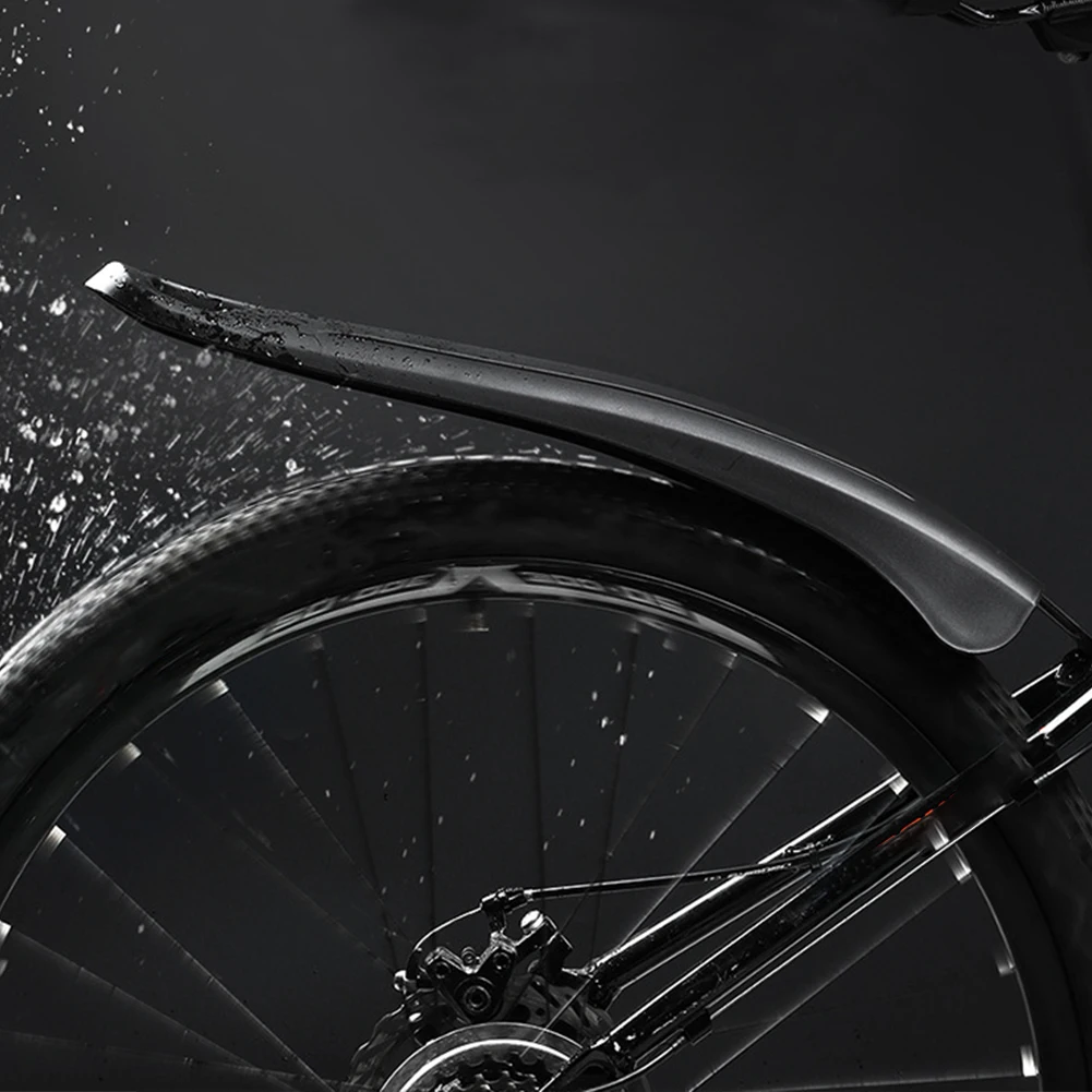 2 قطعة دراجة درابزين PP البلاس - مراجعة Fender Mudguard Set وسعره