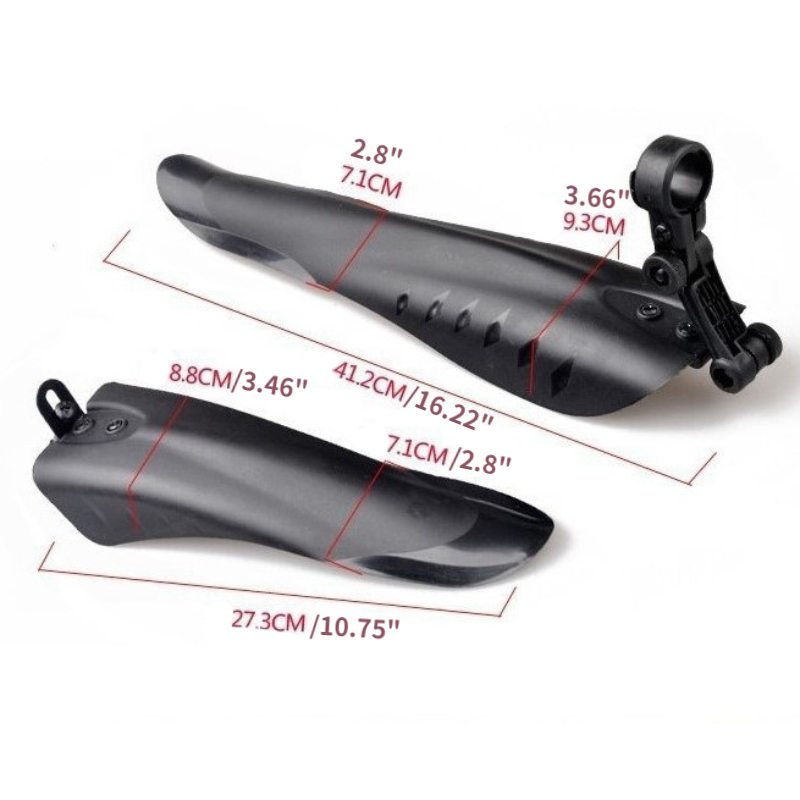 مجموعة واقيات الطين للدراجات ا - مراجعة Fender Mudguard Set وسعره