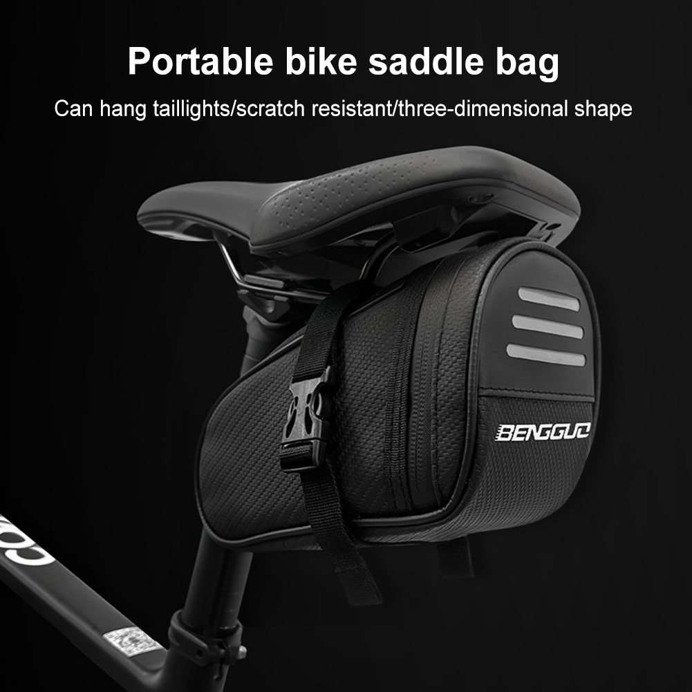 1L سرج الدراجة حقيبة مقاوم للم - مراجعة Saddle Bag Under Seat وسعره