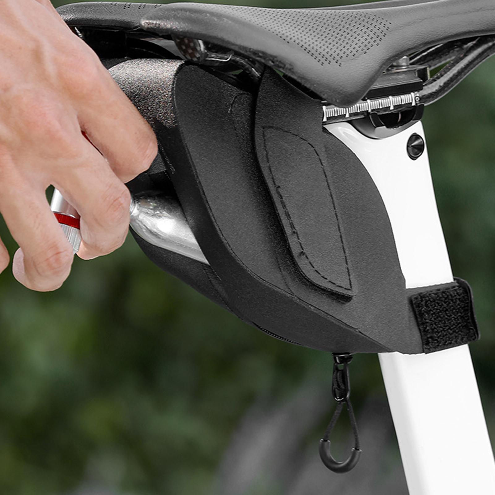 حقيبة سرج الدراجة المقاومة للم - مراجعة Saddle Bag Under Seat وسعره