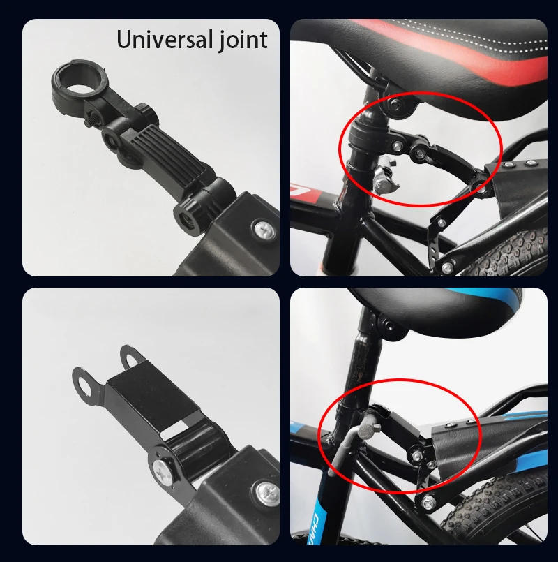 واقيات للدراجة الجبلية الخلفية - مراجعة Fender Mudguard Set وسعره